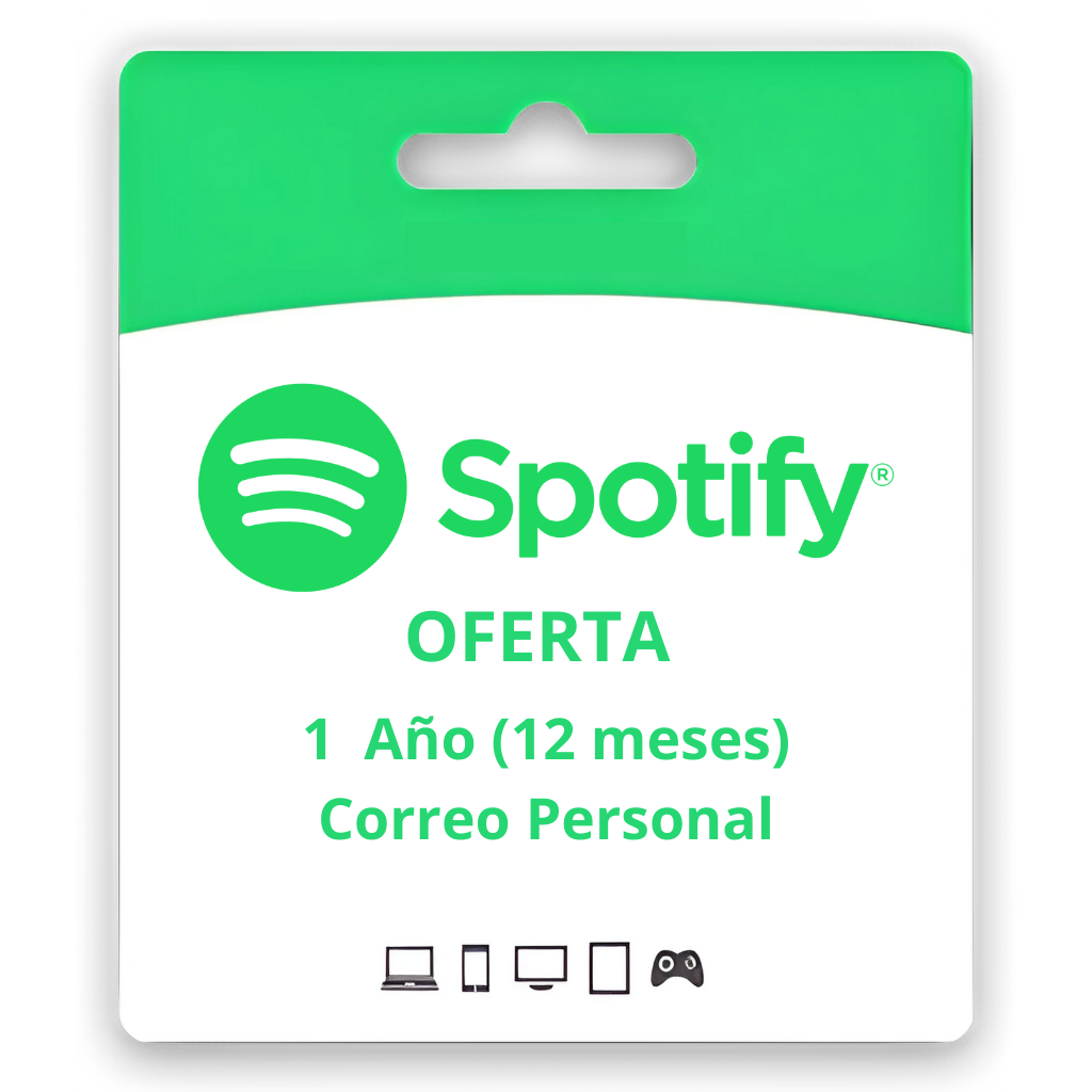 Spotify con Tu Correo OFERTA!! Un AÑO